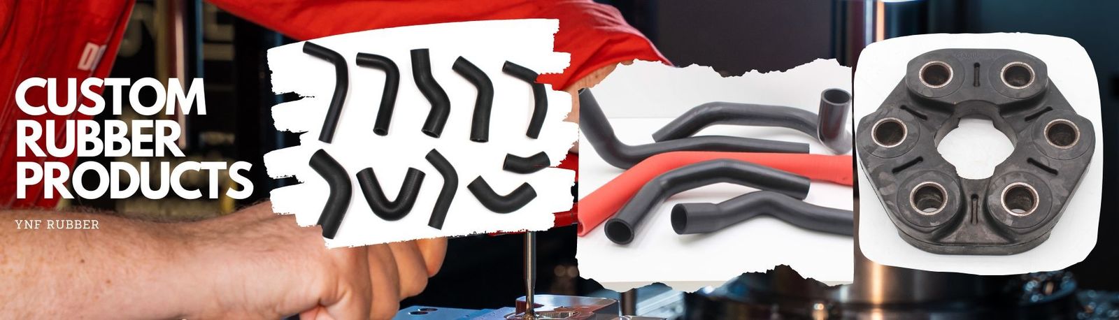 Flanken gummihaltige Halterungen
