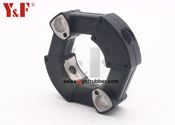 Flexible Rohrverbindungen aus schwarzem Gummi