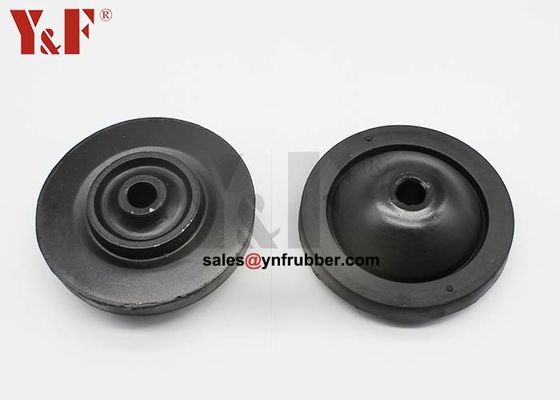 Runde mitten gebundene Montage Schwarze Schere Montage Vibrationsisolation