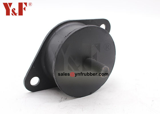Industrielle Verdichter Gummihalter Vibrationsabsorption Schwarze Farbe