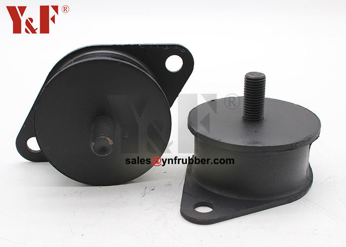 Industrielle Verdichter Gummihalter Vibrationsabsorption Schwarze Farbe
